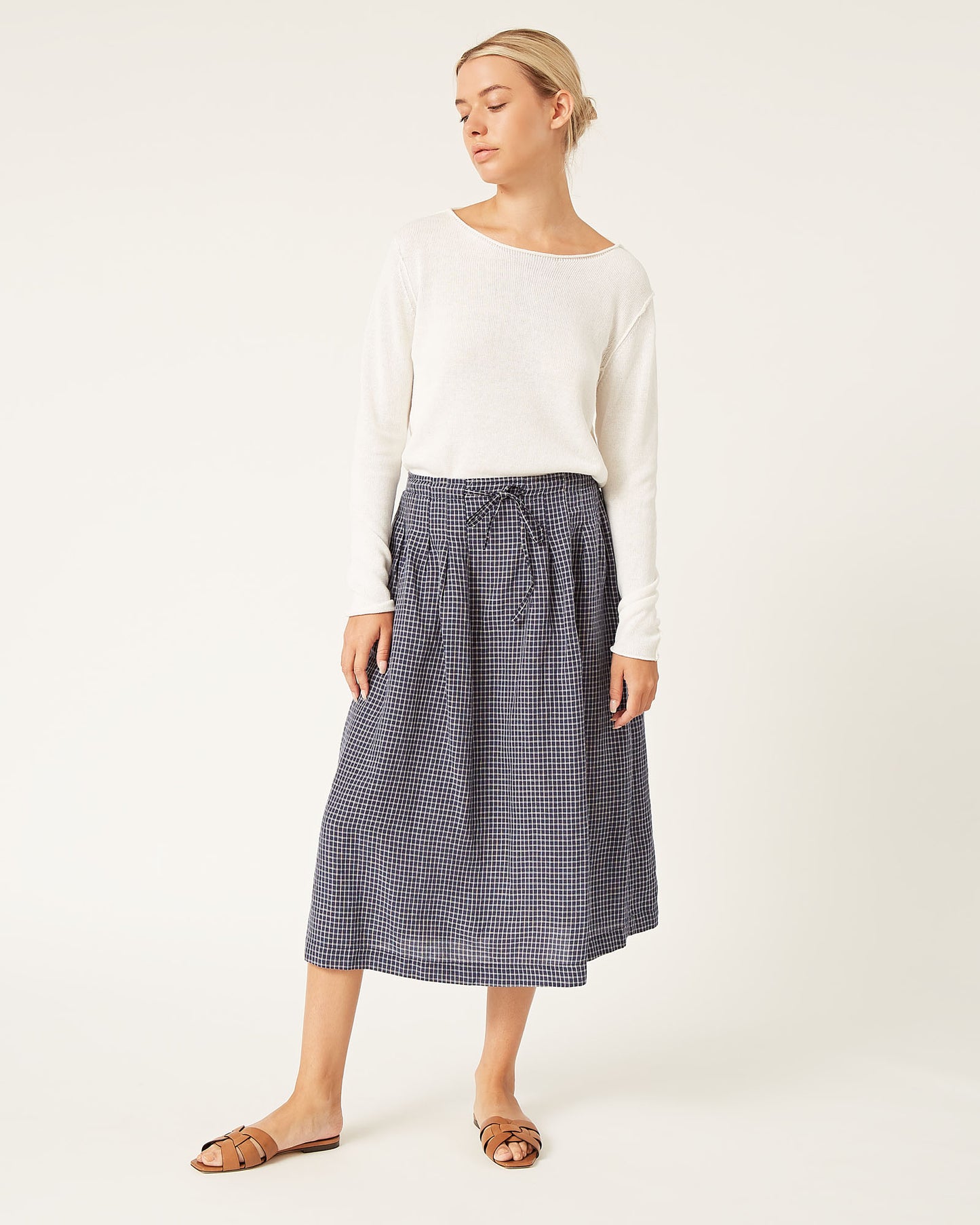 chandail en lin et coton JACKIE