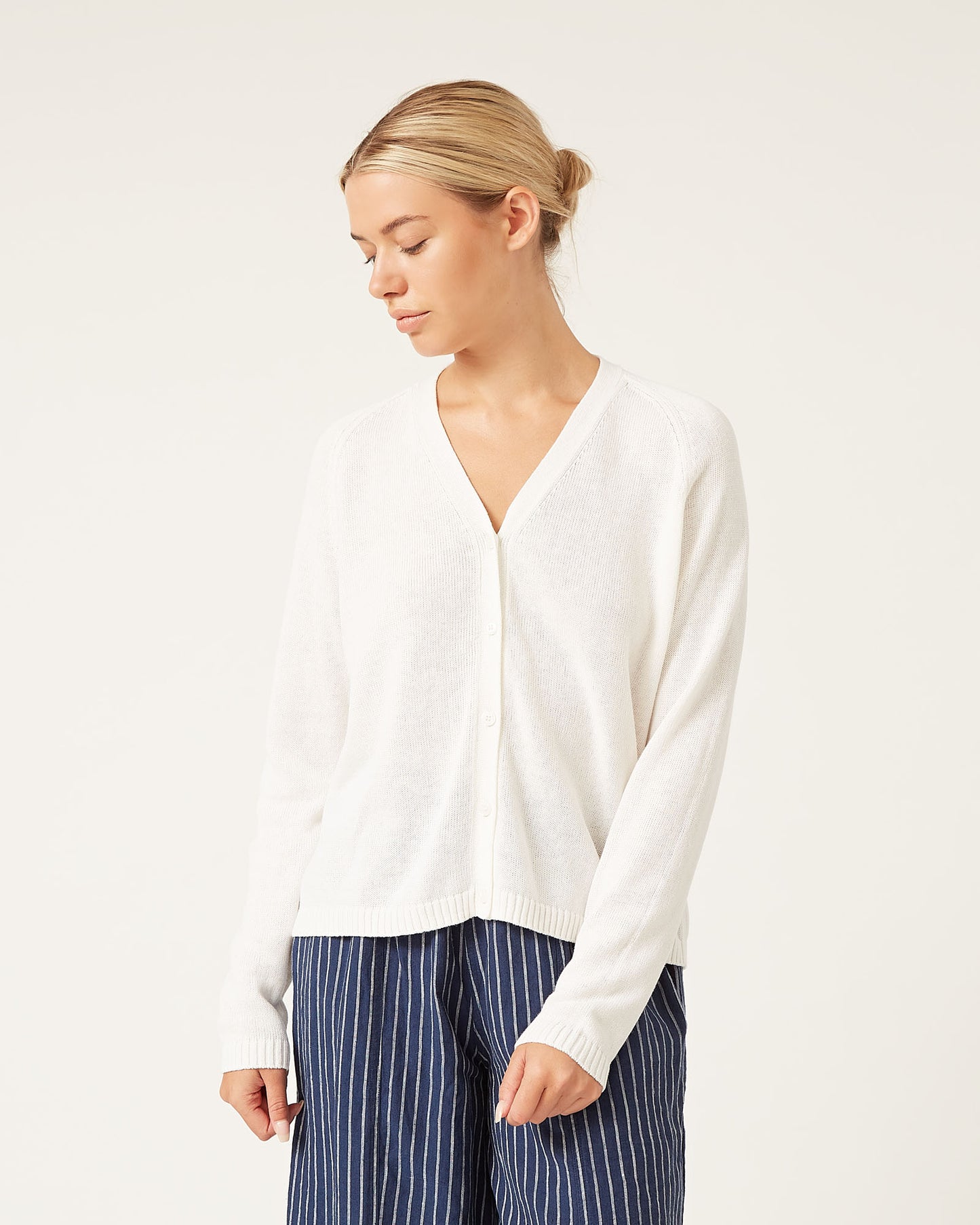 cardigan en lin et coton RYDER