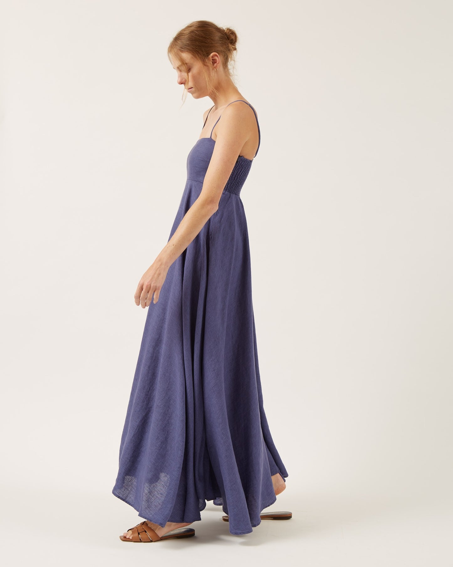 robe en lin CONSTANCE