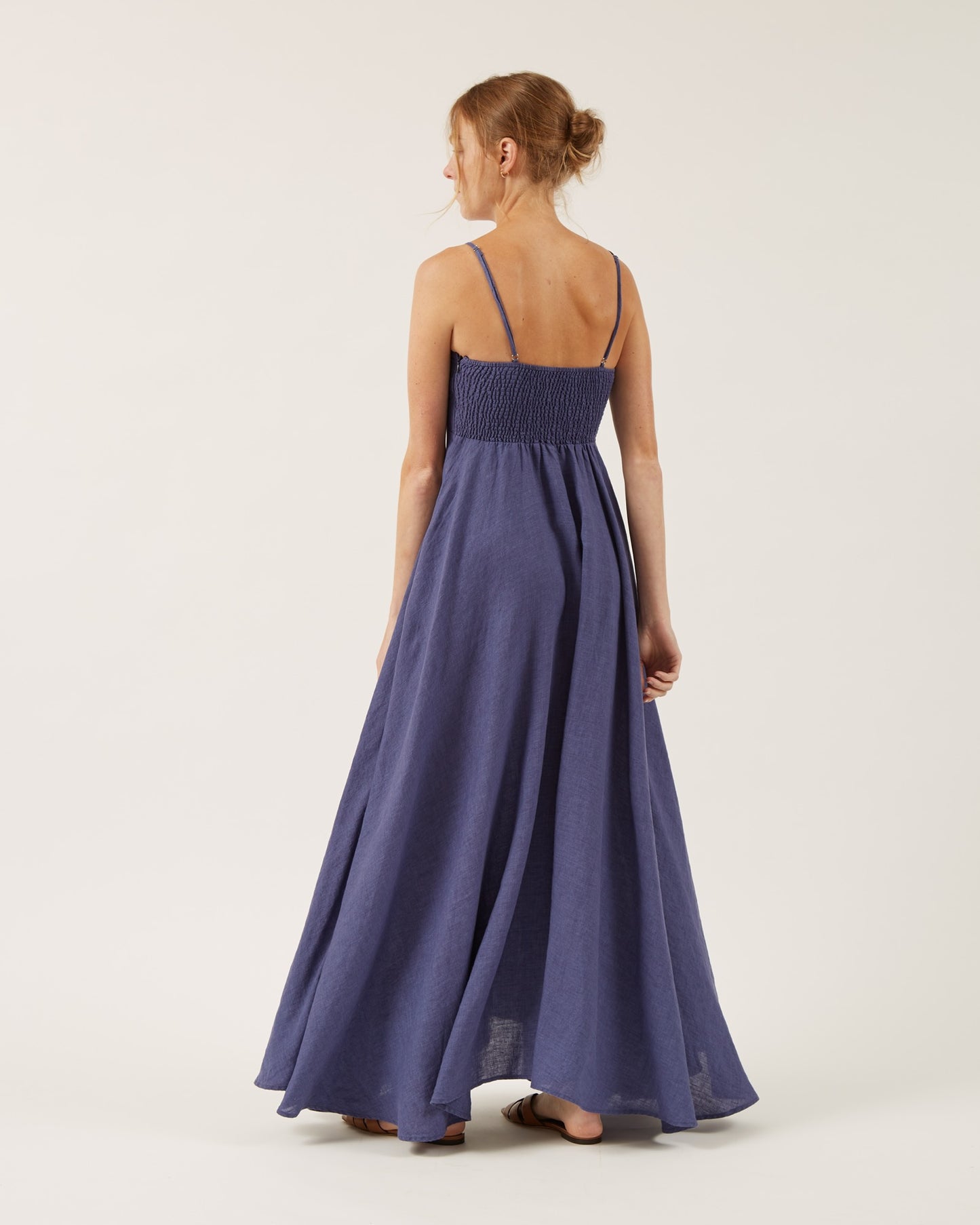 robe en lin CONSTANCE