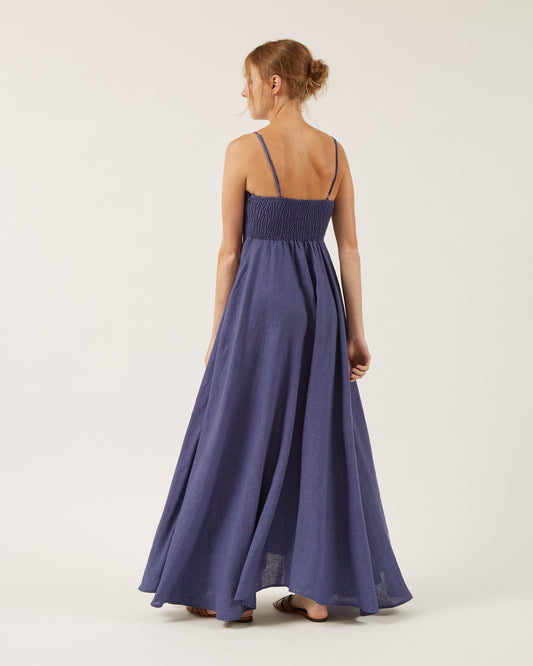 robe en lin CONSTANCE