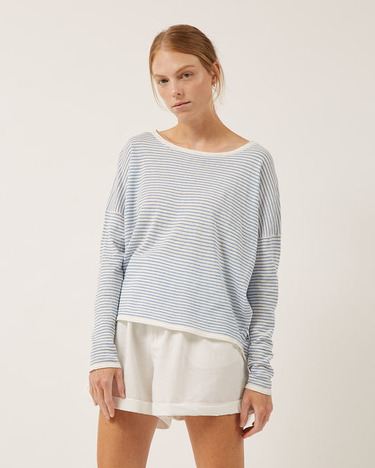 chandail en lin et coton WILO