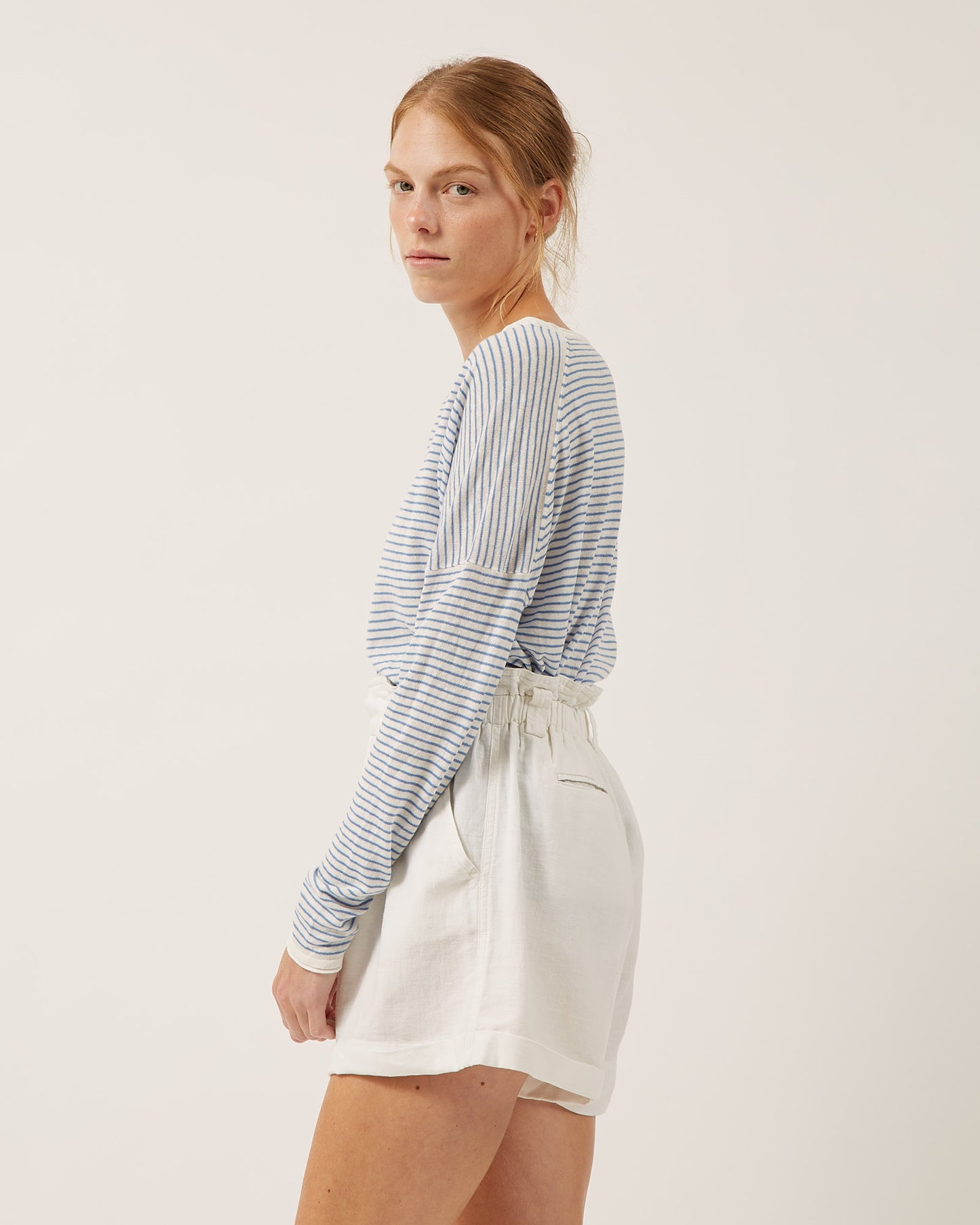 chandail en lin et coton WILO