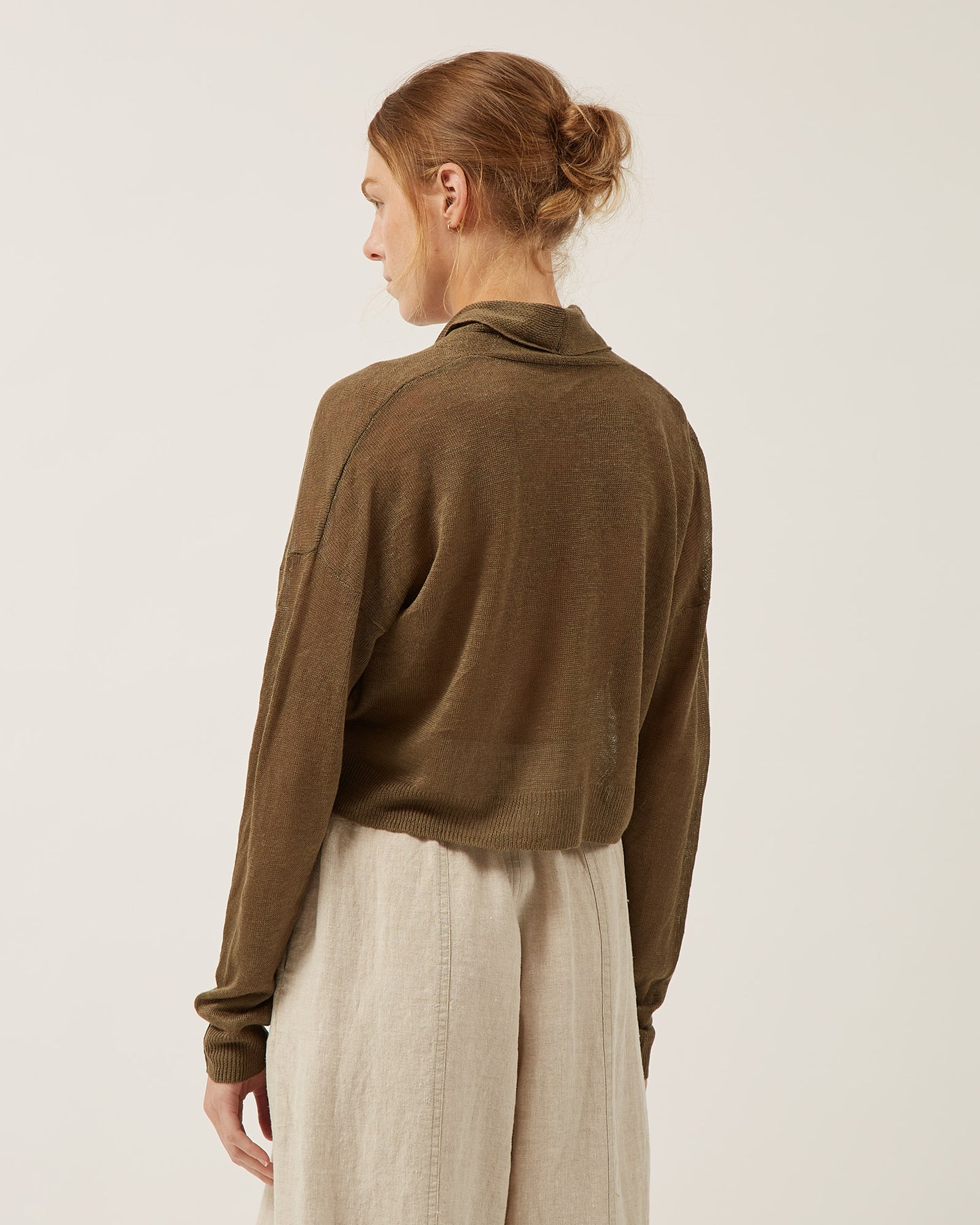 cardigan en lin KENDRA