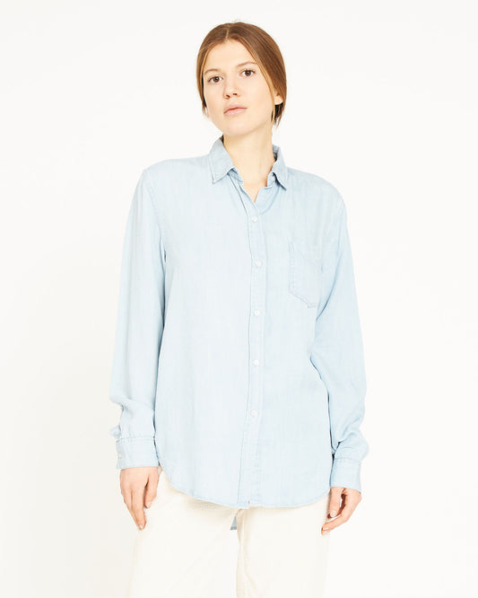 chemise en coton et lyocell SANDY