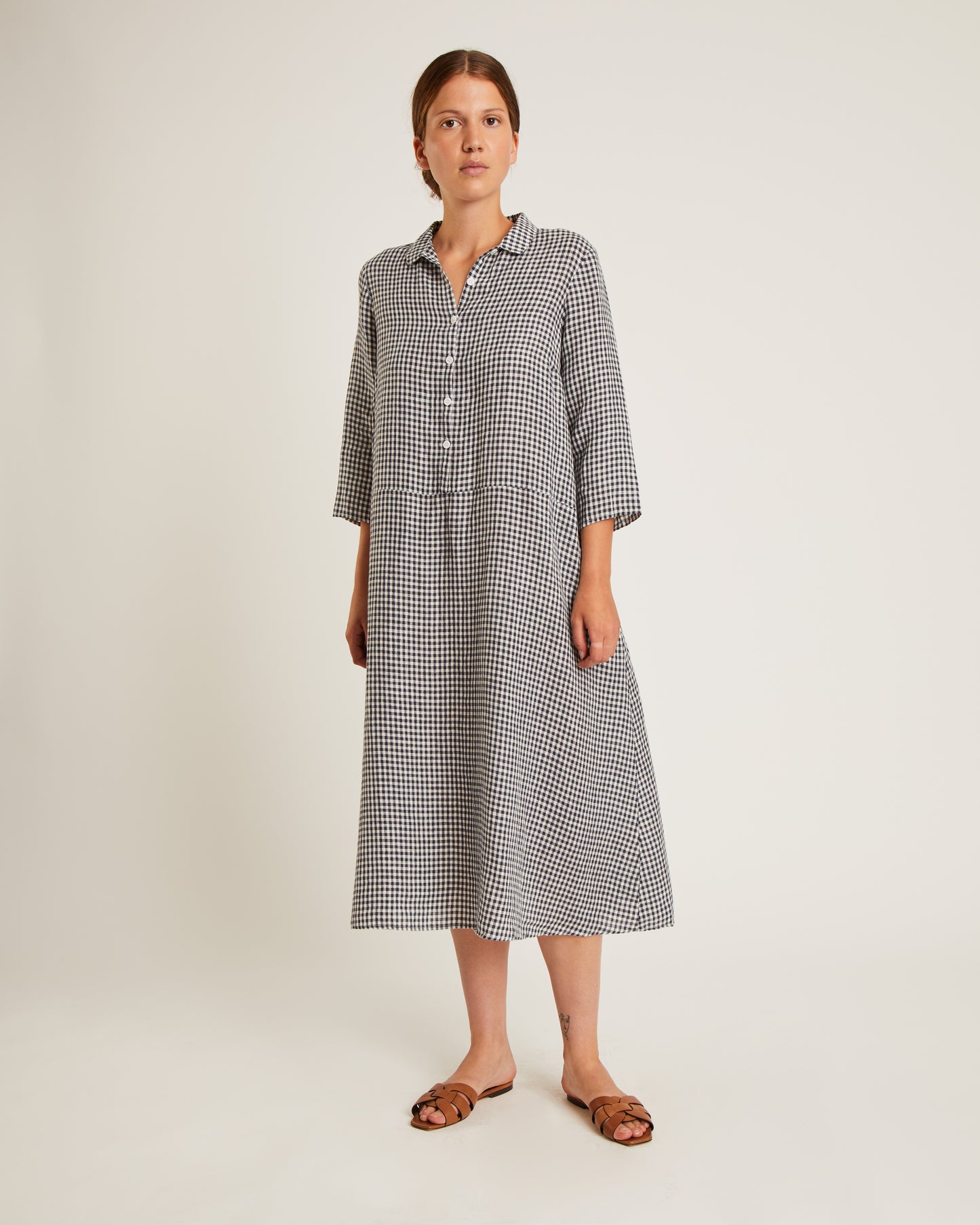 robe en lin lavé DAPHNE