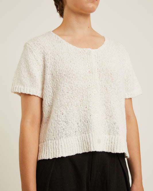 cardigan court à manches courtes NALA