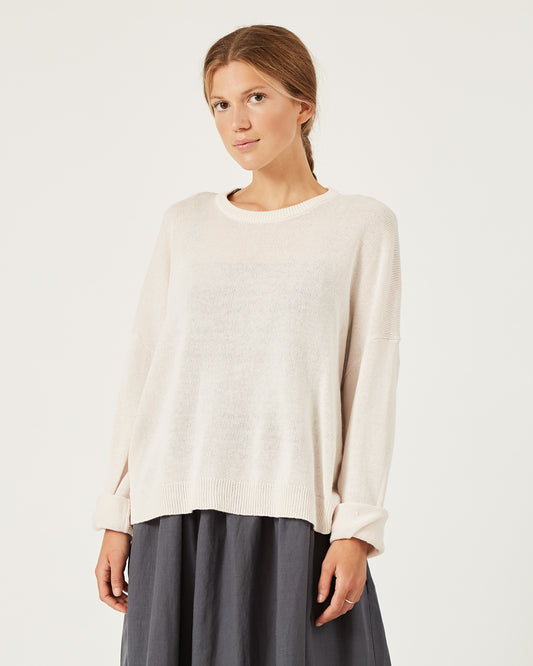 chandail en lin et coton AUDREY