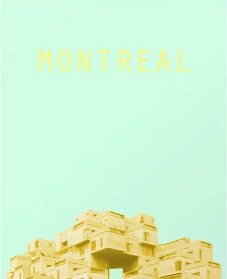 lot de 3 cartes Montréal - Anne Laudouar